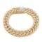 Gold Plated American Diamond Studded Charming Golden Bracelet For Men & Women