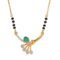 18K Gold Plated Hypoallergenic Black Beads Kala Mani 925 Sterling Silver Mangalsutra