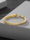 Yellow Chimes Silver Tone Stainless Steel Type Fashion Bracelet for Men & Boys - Image 4