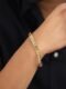 Yellow Chimes Silver Tone Stainless Steel Type Fashion Bracelet for Men & Boys - Image 2