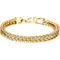 Yellow Chimes Silver Tone Stainless Steel Type Fashion Bracelet for Men & Boys
