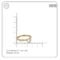925 Sterling Silver Solitaire Gold Plated Brilliant Cubic Zirconia Ring for Women - Image 5
