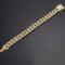 Gold Plated American Diamond Studded Charming Golden Bracelet For Men & Women - Image 6